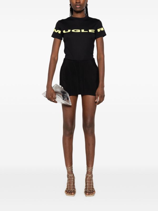 Mugler Logo T-shirt | Browns T-Shirts & Jersey Shirts