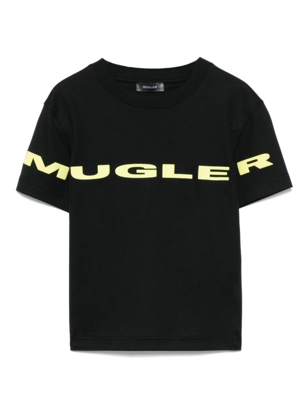 Mugler logo T-shirt | Browns T-Shirts & Jersey Shirts