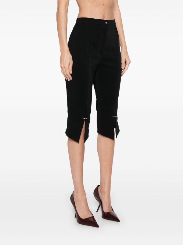 Mugler Pierced Cropped Trousers | Browns Cropped Pants