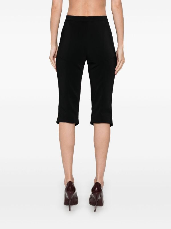 Mugler Pierced Cropped Trousers | Browns Cropped Pants