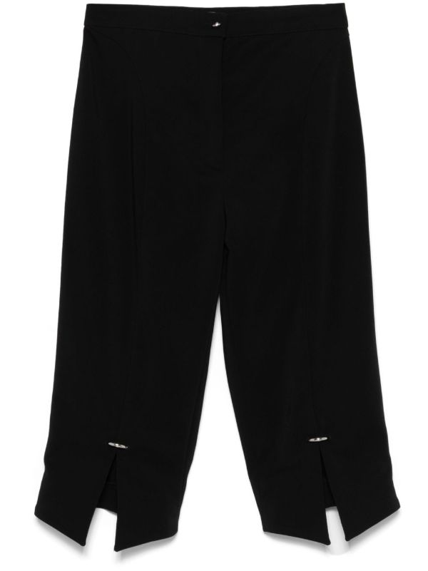 Mugler pierced cropped trousers | Browns Cropped Pants