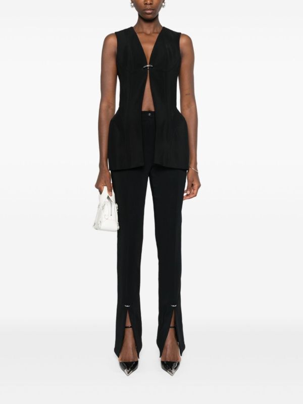 Mugler Pierced Skinny Trousers | Browns Skinny Pants