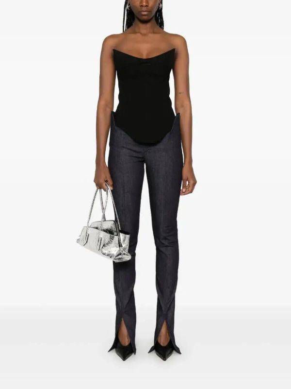 Mugler Split-ankles Jeans | Browns Tapered Jeans