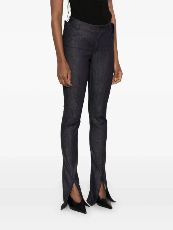 Mugler Split-ankles Jeans | Browns Tapered Jeans