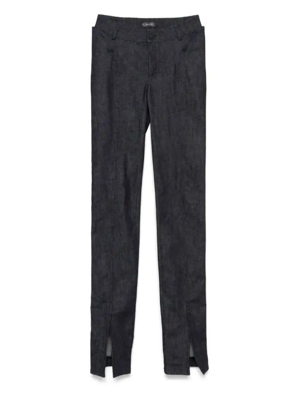Mugler split-ankles jeans | Browns Tapered Jeans