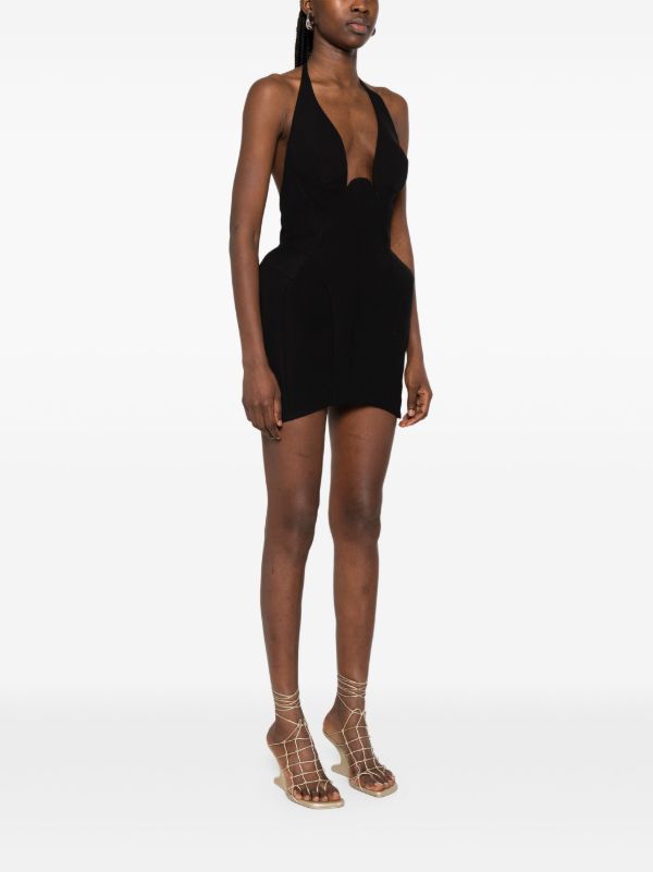 Mugler Tailored Mini Dress | Browns Cocktail & Party Dresses