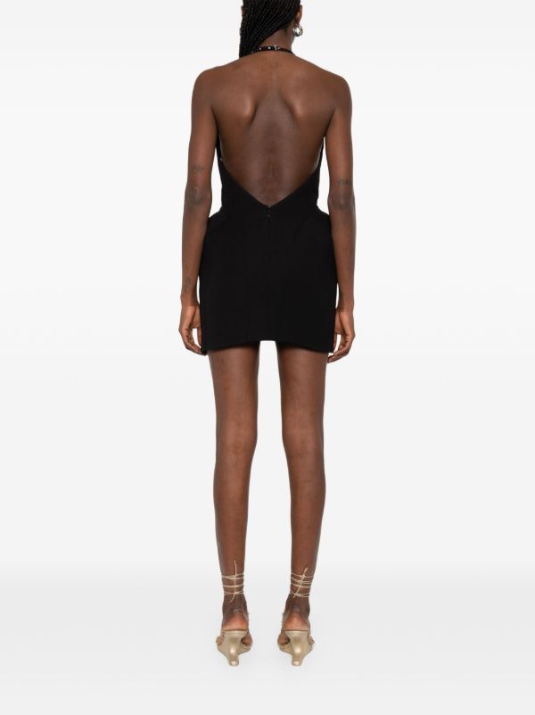 Mugler Tailored Mini Dress | Browns Cocktail & Party Dresses