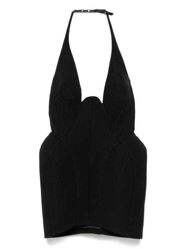 Mugler tailored mini dress | Browns Cocktail & Party Dresses