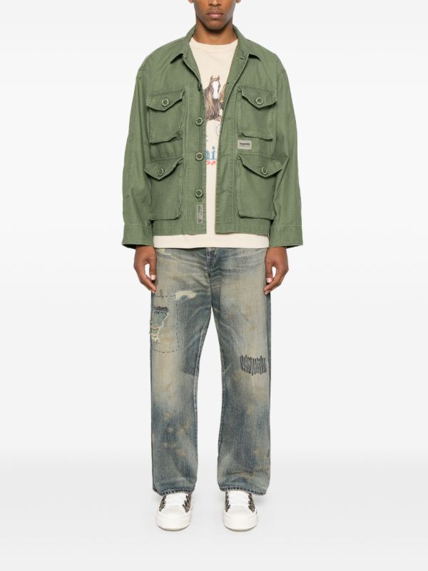 Neighborhood Distressed Jeans | Browns Wide-Leg Jeans