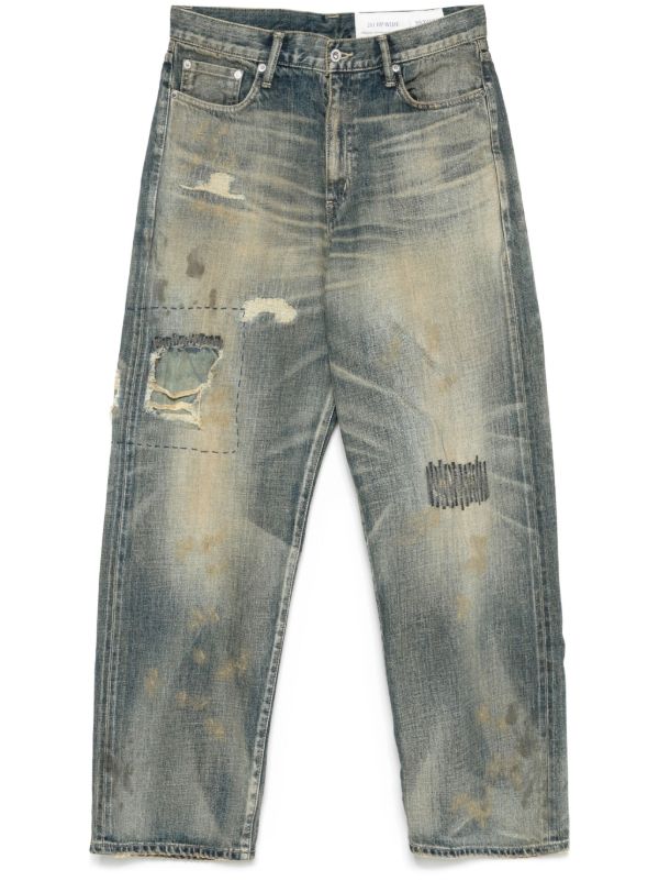 Neighborhood distressed jeans | Browns Wide-Leg Jeans