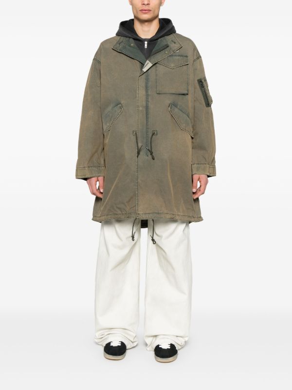 Neighborhood Faded Coat | Browns Single Breasted Coats