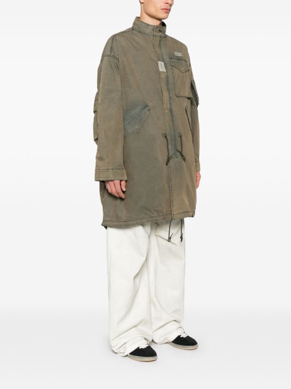 Neighborhood Faded Coat | Browns Single Breasted Coats