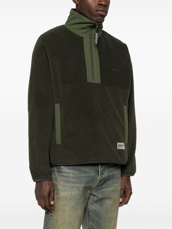Neighborhood Green Half-Zip Sweatshirt | Browns Sweatshirts