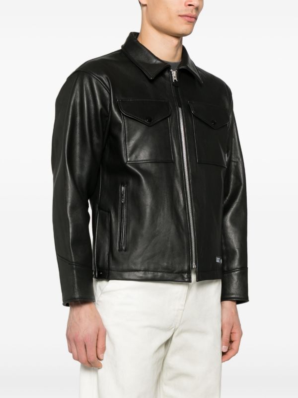 Neighborhood Leather Jacket | Browns Leather Jackets
