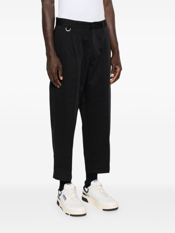 Neighborhood Pressed Crease Cropped Trousers | Browns Cropped Pants
