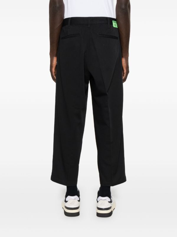 Neighborhood Pressed Crease Cropped Trousers | Browns Cropped Pants