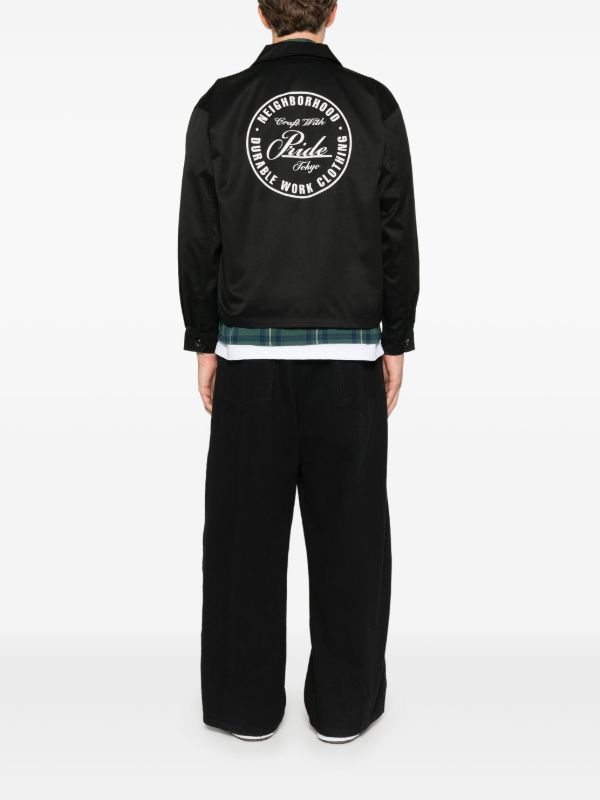 Neighborhood Zip-Up Work Jacket | Browns Lightweight Jackets