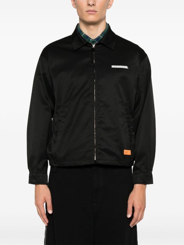 Neighborhood Zip-Up Work Jacket | Browns Lightweight Jackets