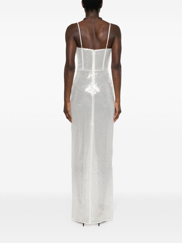 Nensi Dojaka Sequinned Maxi Dress | Browns Cocktail & Party Dresses