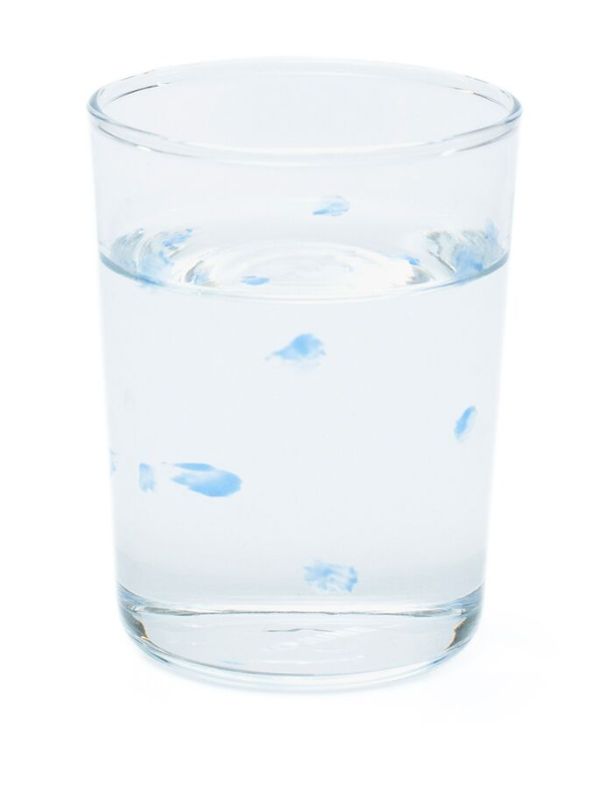 NIKO JUNE Blue Soft Serve Dotted Glass Set | Browns Glassware