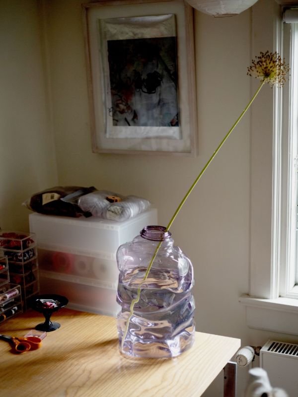 NIKO JUNE Silver-tone Eros Torso Large Vase | Browns Vases