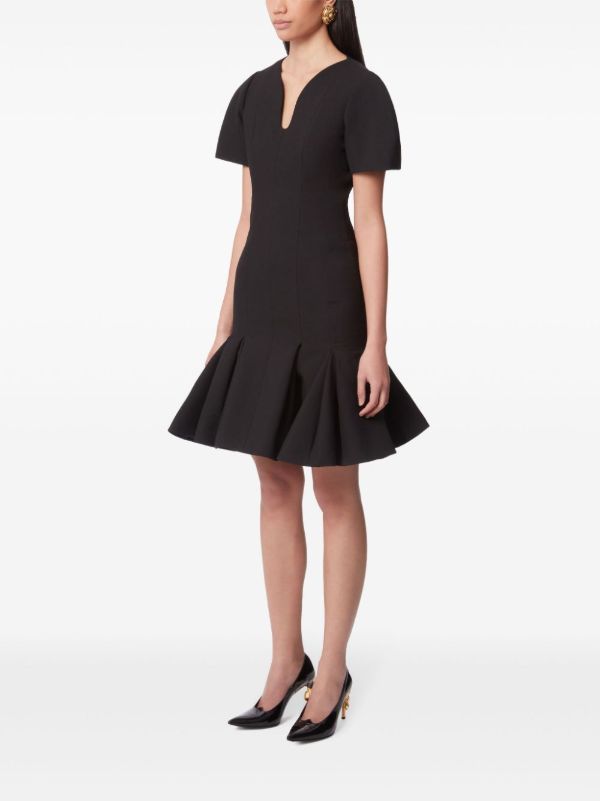 Nina Ricci Puplum Dress | Browns Cocktail & Party Dresses
