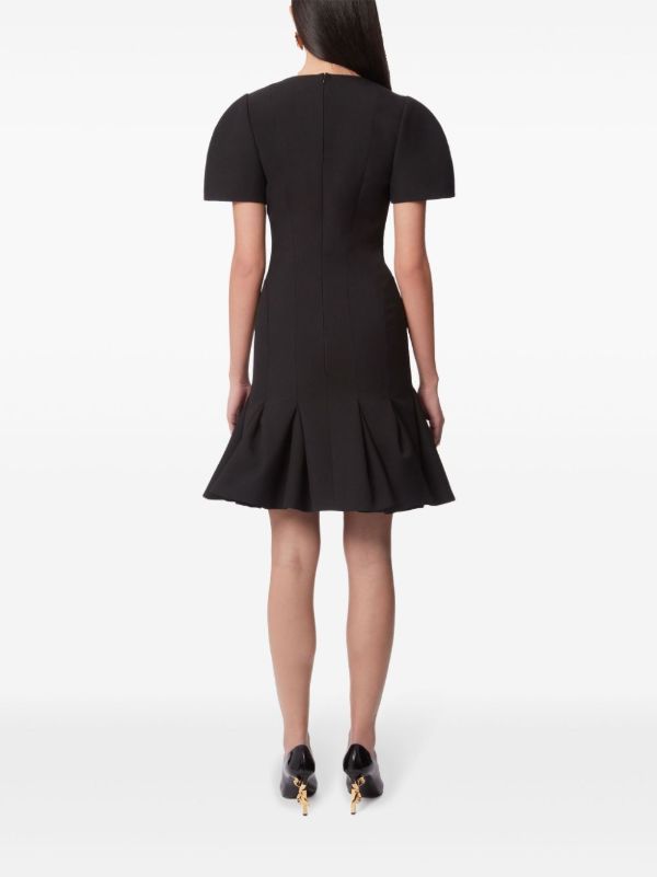 Nina Ricci Puplum Dress | Browns Cocktail & Party Dresses