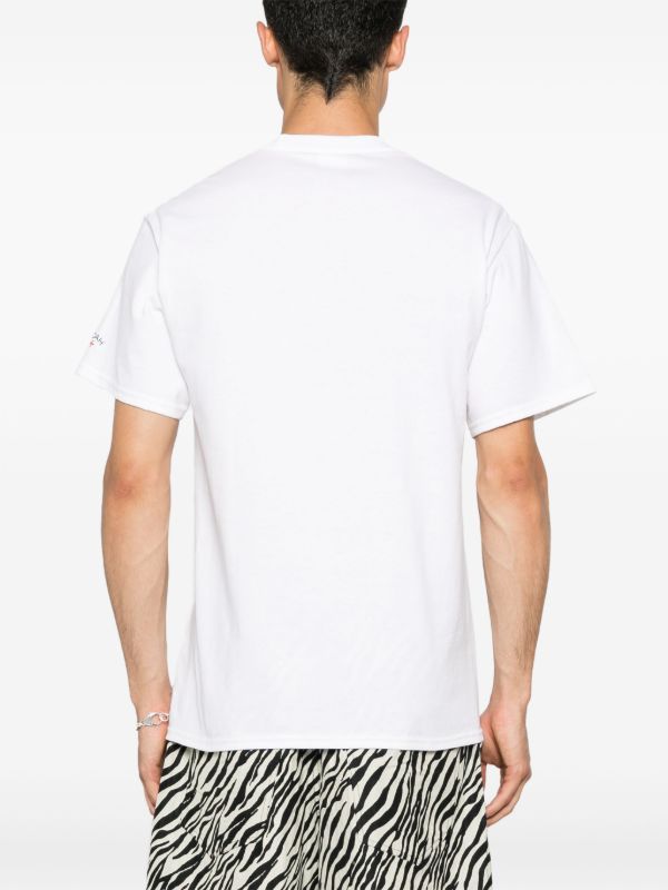 NOAH NY X Antonio Lopez White Illustration-Print T-Shirt | Browns T-Shirts & Jersey Shirts