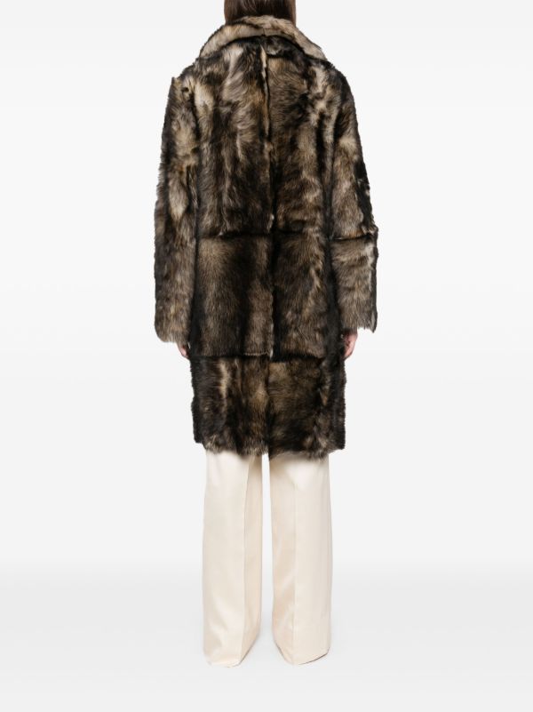 Nour Hammour Brown Evita Coat | Browns Oversized Coats