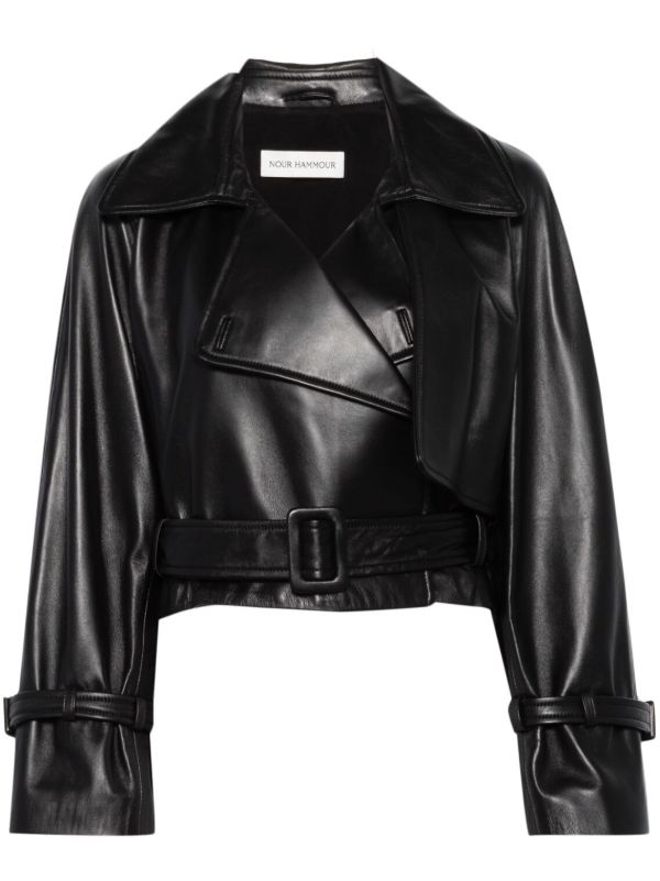 Nour Hammour Hatti Jacket | Browns Leather Jackets