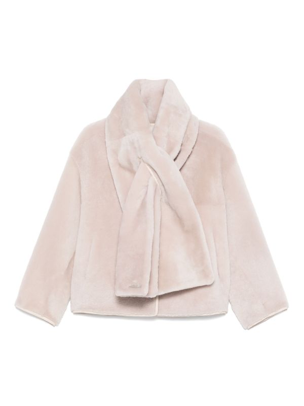 Nour Hammour Lyra jacket | Browns Shearling Jackets