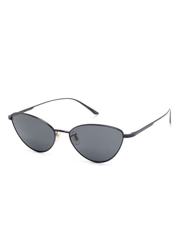 Oliver Peoples Black 1998C Sunglasses | Browns Sunglasses