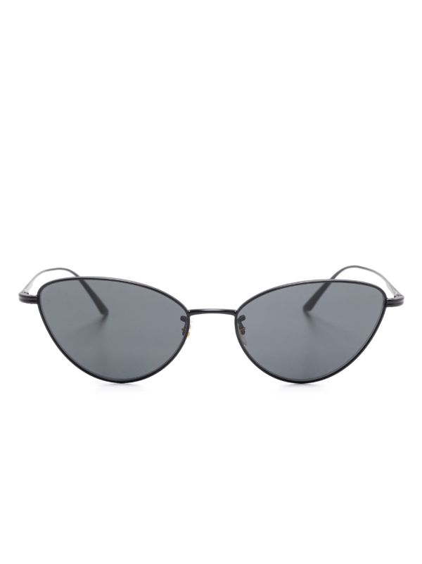 Oliver Peoples Black 1998C Sunglasses | Browns Sunglasses