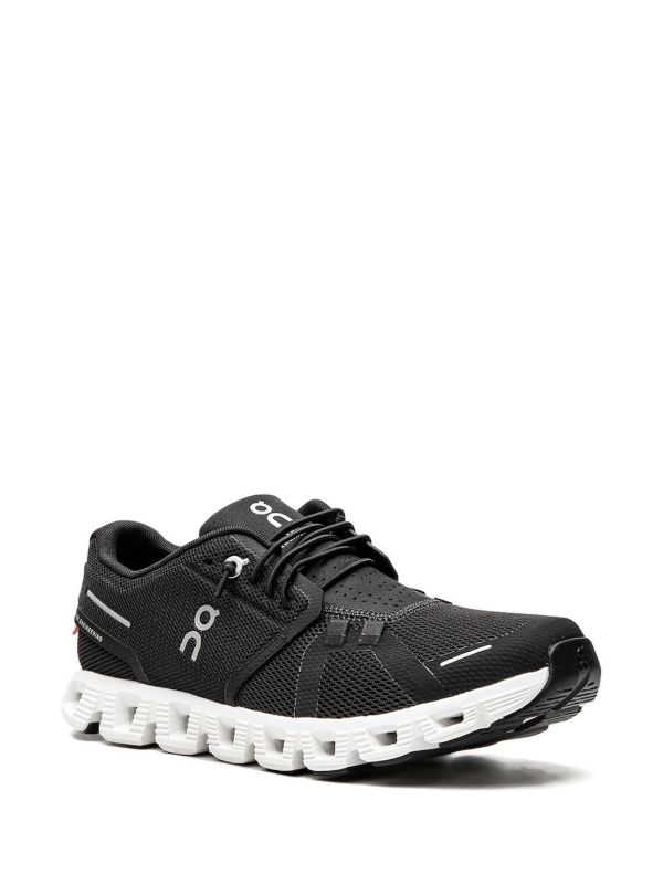 On Running Black Cloud 5 Low Top Sneakers | Browns Sneakers