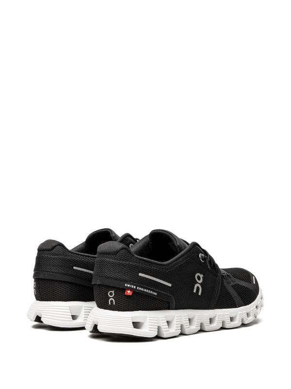 On Running Black Cloud 5 Low Top Sneakers | Browns Sneakers