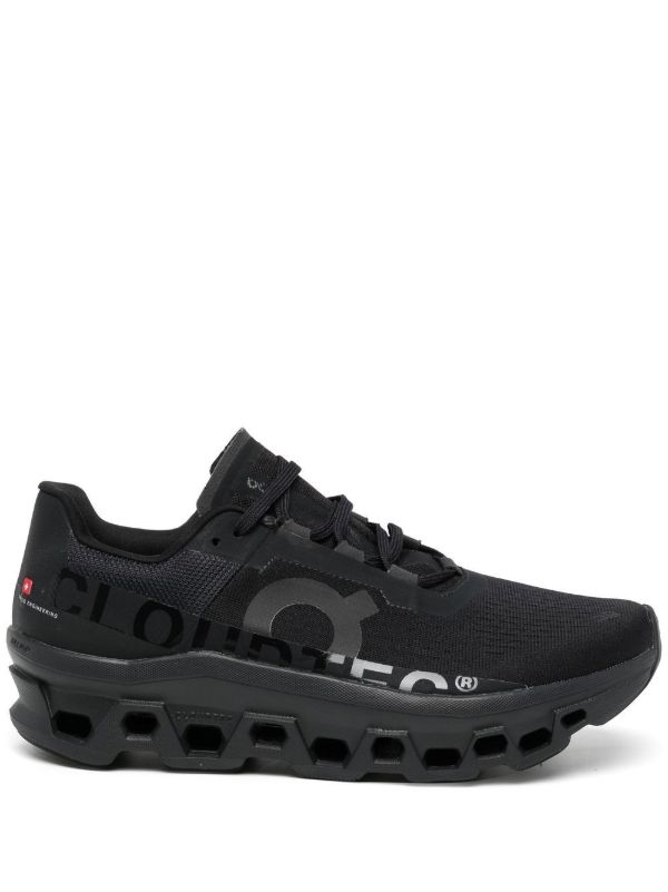 On Running black Cloudmonster running sneakers | Browns Performance Trainers