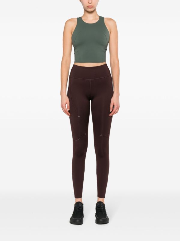 On Running Brown Lumos Performance Leggings | Browns Performance Leggings