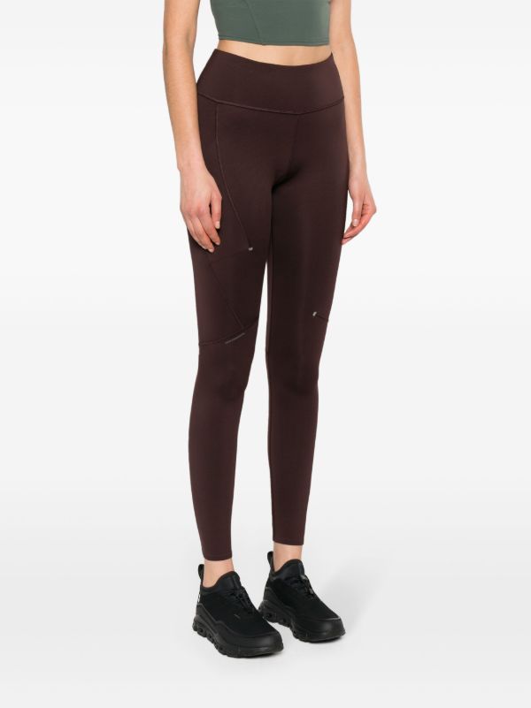 On Running Brown Lumos Performance Leggings | Browns Performance Leggings