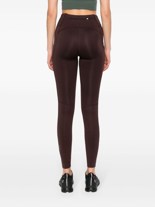 On Running Brown Lumos Performance Leggings | Browns Performance Leggings