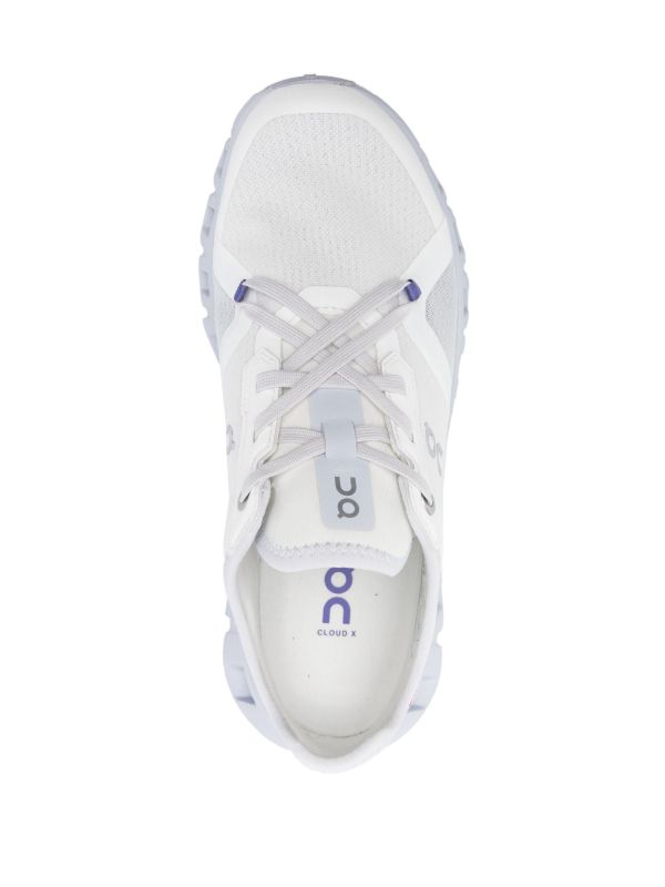 On Running White Cloud X 3 AD Low Top Sneakers | Browns Sneakers
