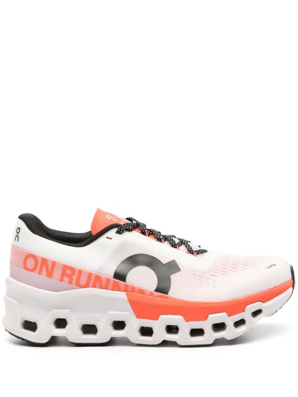On Running White Cloudmonster 2 Running Sneakers | Browns Performance Trainers