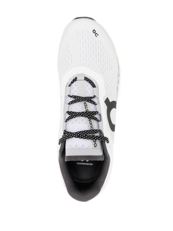 On Running White Cloudmonster Low-Top Sneakers | Browns Low-Tops