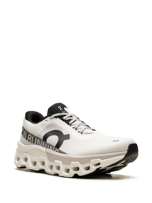 On Running White Cloudmonster Running Sneakers | Browns Performance Trainers
