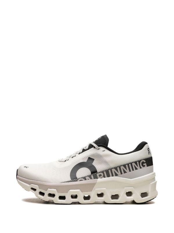 On Running White Cloudmonster Running Sneakers | Browns Performance Trainers