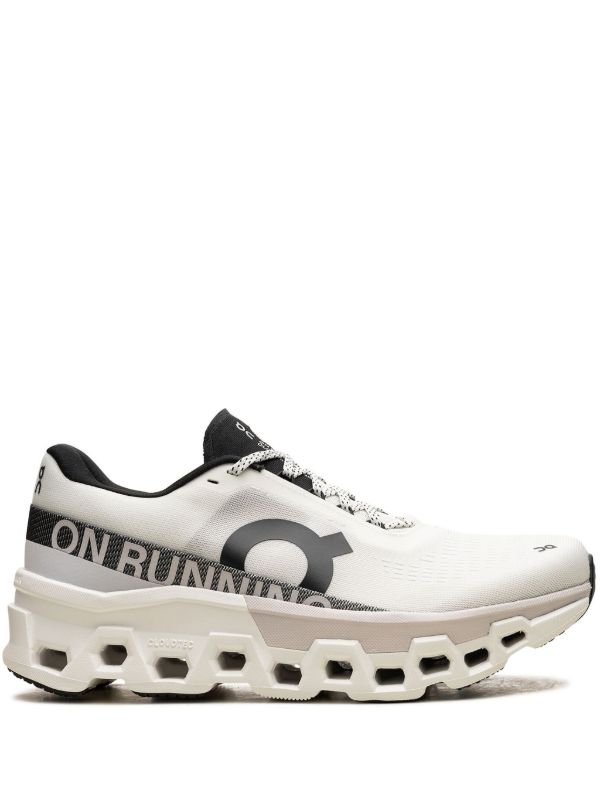 On Running White Cloudmonster Running Sneakers | Browns Performance Trainers