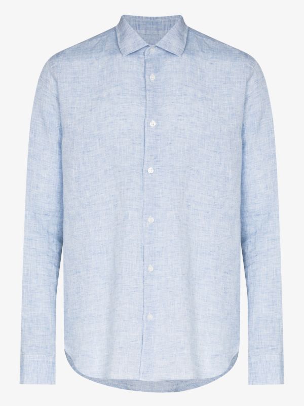 Orlebar Brown Giles linen shirt | Browns Shirts