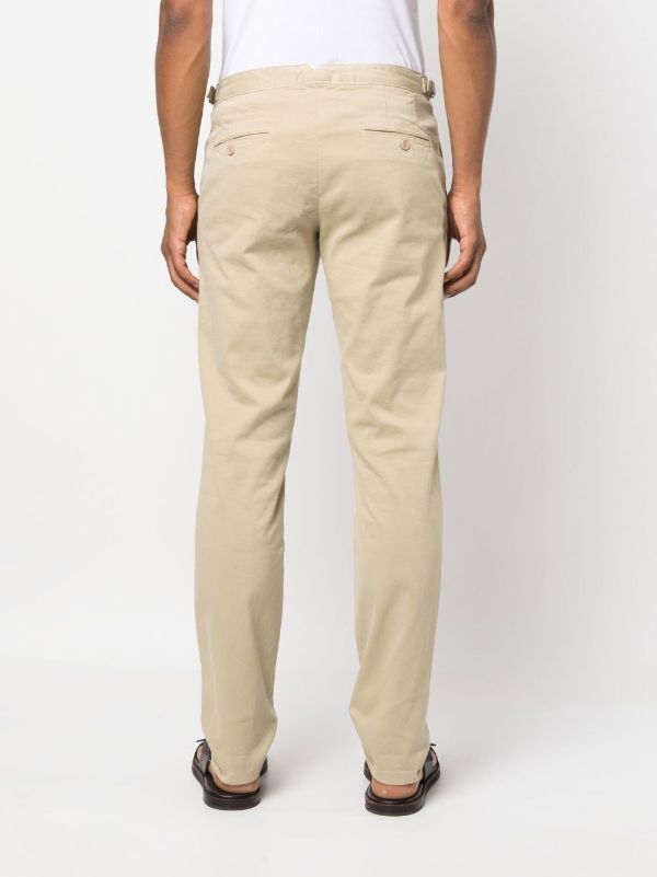 Orlebar Brown Neutral Fallon Straight-leg Trousers | Browns Regular-Fit & Straight Leg Pants