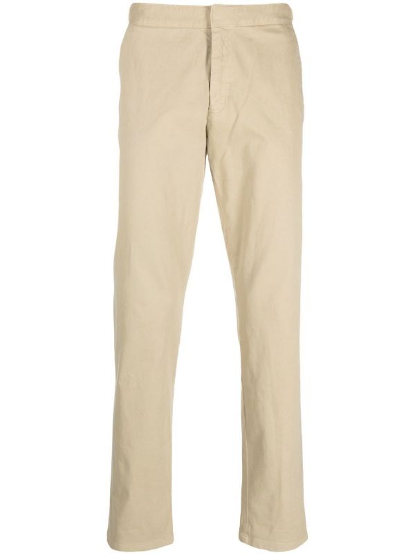 Orlebar Brown neutral Fallon straight-leg trousers | Browns Regular-Fit & Straight Leg Pants