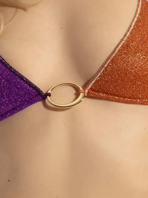 Oséree Glitter-detailing Bikini | Browns Bikinis