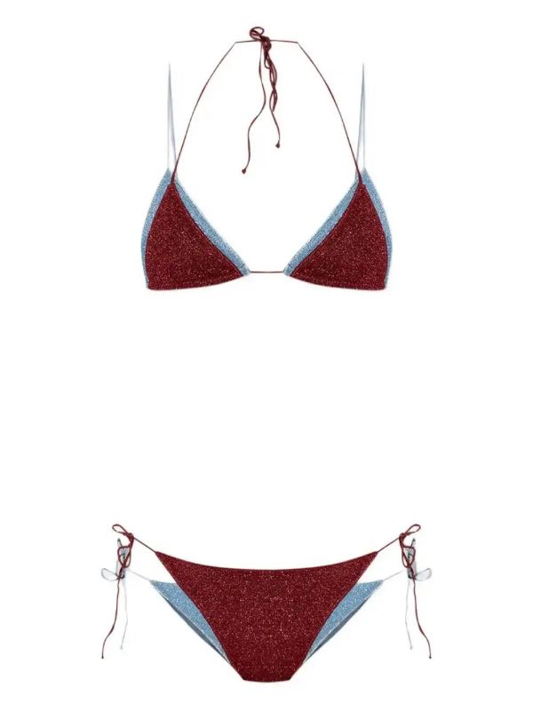 Oséree Glitter-detailing Bikini | Browns Bikinis